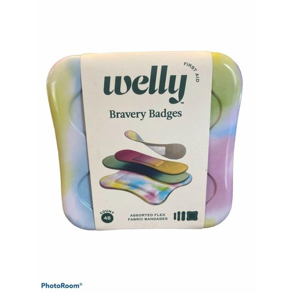 Welly Bandages - Bravery Badges, Colorwash Tie Dye - Picture 1 of 5